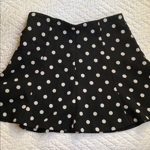Polka Dot mini skirt!
